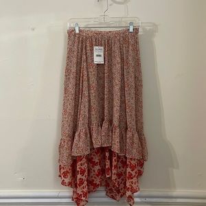 COPY - Free People Floral Maxi Skirt size 6 NWT